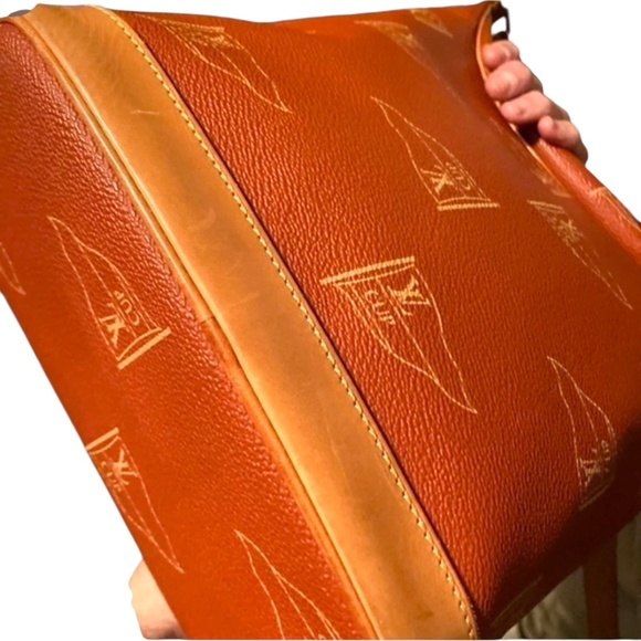 Louis Vuitton Le Touquet vintage Red Canvas bag limited edition retired rare - Picture 9 of 11